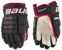 Bauer Pro Series Junior Hockey Gloves -Pro Hockey Supplies 1058651 BKR