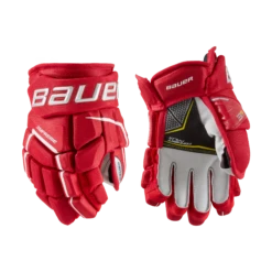 Bauer Supreme 3S Junior Hockey Gloves -Pro Hockey Supplies 1058652 RED 1