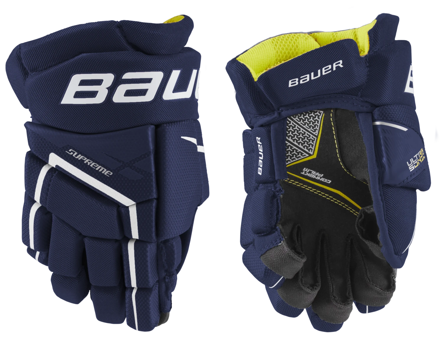 Bauer Supreme Ultrasonic Youth Hockey Gloves Bauer Supreme Ultrasonic Youth Hockey Gloves -Pro Hockey Supplies 1058655 NAV