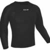 CCM Long Sleeve Compression Grippy Boys Top -Pro Hockey Supplies 226bmtc 0001 compression long sleeve top with gel application 1