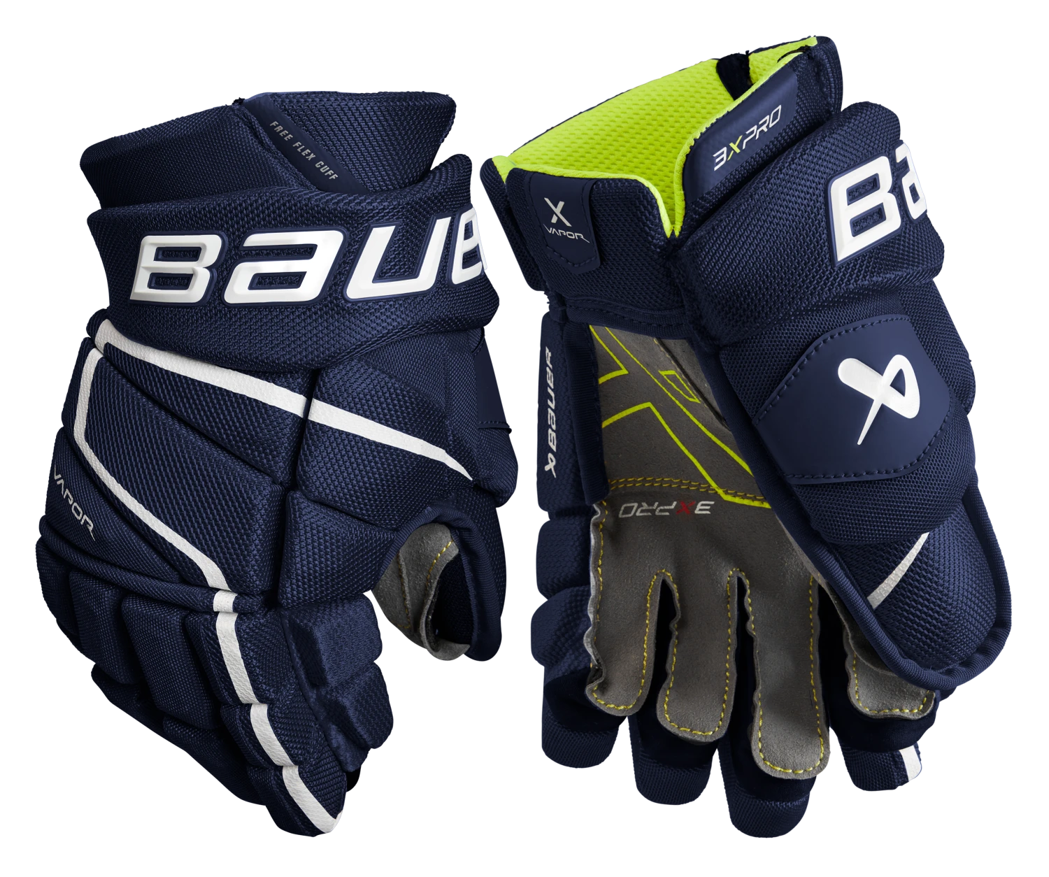 Bauer Vapor 3X Pro Junior Hockey Gloves Bauer Vapor 3X Pro Junior Hockey Gloves -Pro Hockey Supplies 3XPRO JR PALM NAV1
