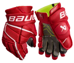 Bauer Vapor 3X Pro Junior Hockey Gloves 6 Bauer Vapor 3X Pro Junior Hockey Gloves -Pro Hockey Supplies 3XPRO JR PALM RED1