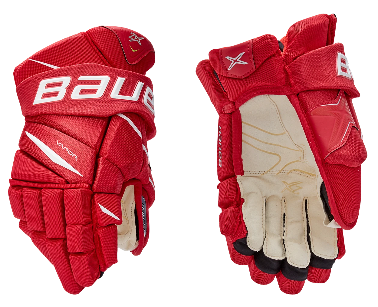 Bauer Vapor 2X Senior Hockey Gloves Bauer Vapor 2X Senior Hockey Gloves -Pro Hockey Supplies 604994 RED 01