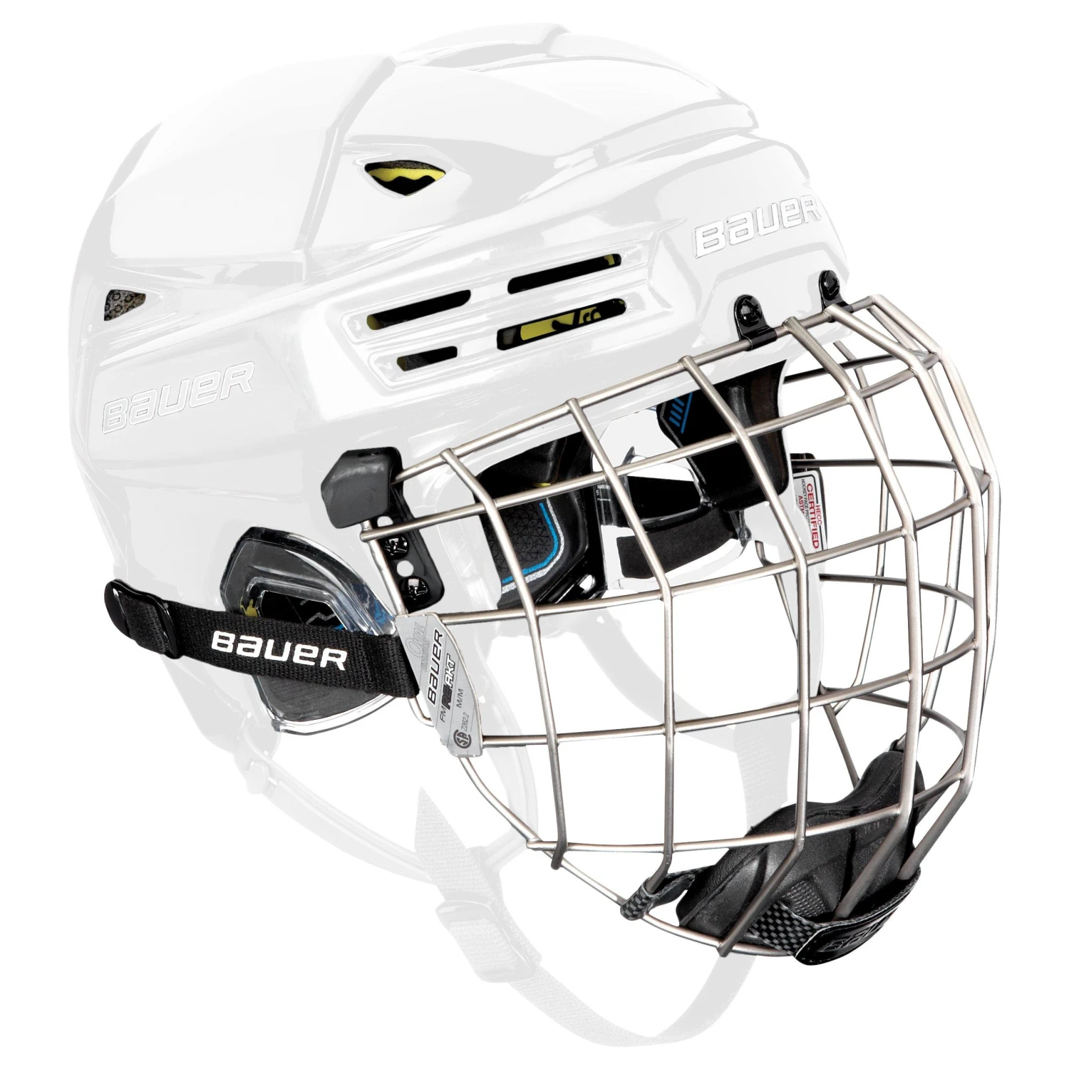 Bauer Re-Akt 200 Combo Hockey Helmet Bauer Re-Akt 200 Combo Hockey Helmet -Pro Hockey Supplies 628182 WHITE 01 f901c293 f166 44f0 95f8 bd502ee0b656
