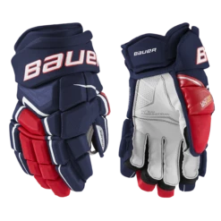 Bauer Supreme Ultrasonic Senior Hockey Gloves -Pro Hockey Supplies 629088 NVR 01