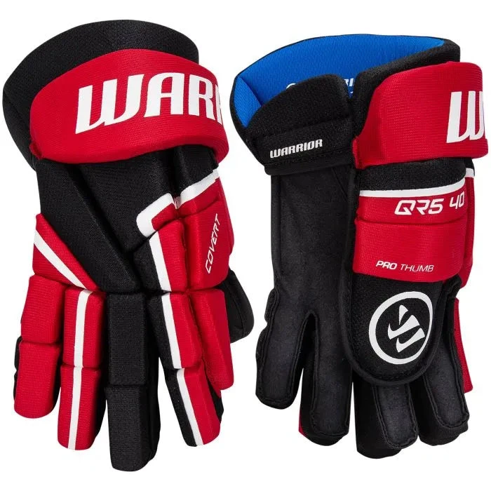 Warrior Covert QR5 40 Junior Hockey Gloves Warrior Covert QR5 40 Junior Hockey Gloves -Pro Hockey Supplies 647742519348