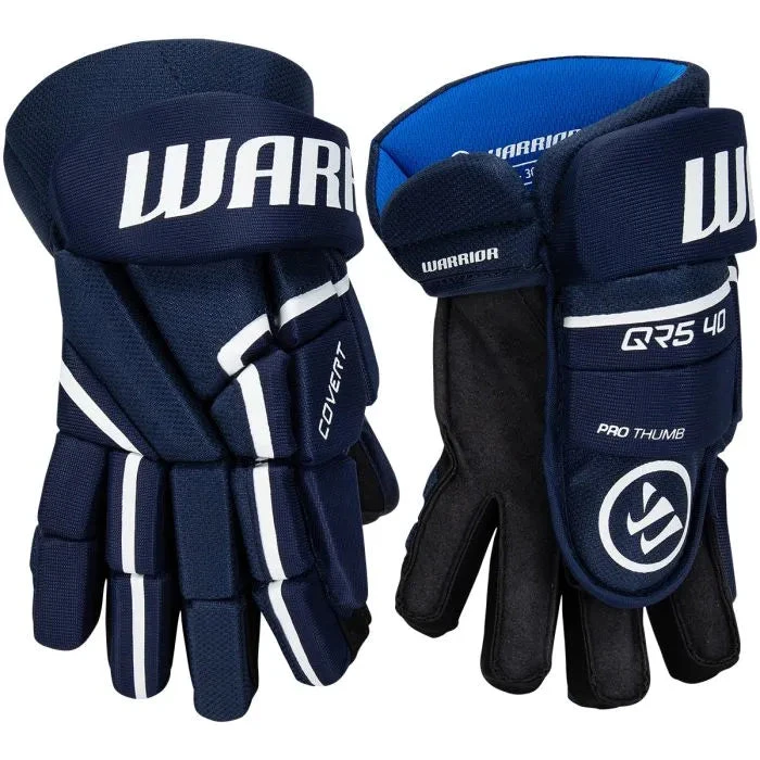 Warrior Covert QR5 40 Junior Hockey Gloves Warrior Covert QR5 40 Junior Hockey Gloves -Pro Hockey Supplies 647742519362