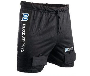 Blue Sports Classic Mesh Short with Cup Senior Blue Sports Classic Mesh Short With Cup Senior -Pro Hockey Supplies B 7411 B