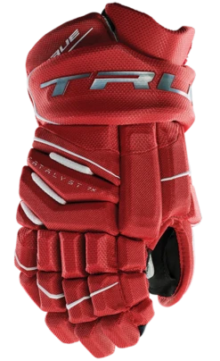 True Hockey True Catalyst 7X Junior Hockey Gloves -Pro Hockey Supplies CT7xGlove Red
