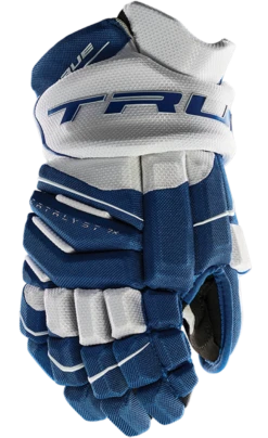True Hockey True Catalyst 7X Junior Hockey Gloves -Pro Hockey Supplies CT7xGlove Royal White
