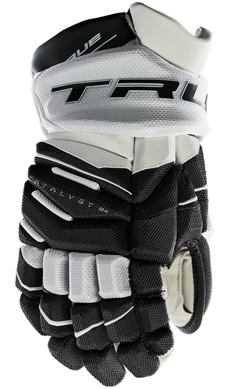 True Catalyst 9X Junior Hockey Gloves True Hockey True Catalyst 9X Junior Hockey Gloves -Pro Hockey Supplies CT9xGlove Black White