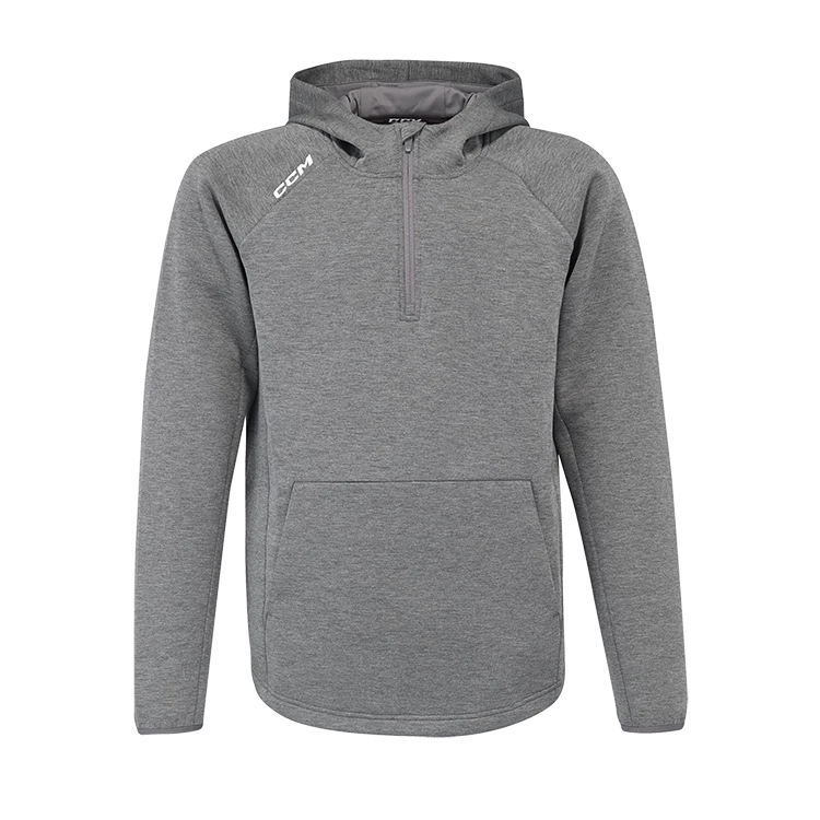 CCM Premium Tech Fleece 1/4 Zip Hoodie Adult CCM Premium Tech Fleece 1/4 Zip Hoodie Adult -Pro Hockey Supplies FQZ2TB 4B 01