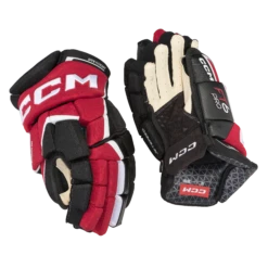 CCM JetSpeed FT6 Pro Junior Hockey Gloves 4 CCM JetSpeed FT6 Pro Junior Hockey Gloves -Pro Hockey Supplies HGFT6PRO BKRW 03