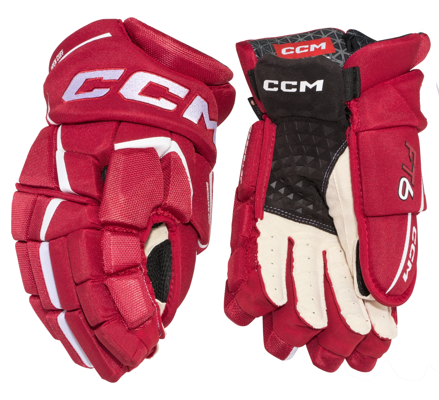 CCM JetSpeed FT6 Junior Hockey Gloves CCM JetSpeed FT6 Junior Hockey Gloves -Pro Hockey Supplies HGFT6 RDWH 01
