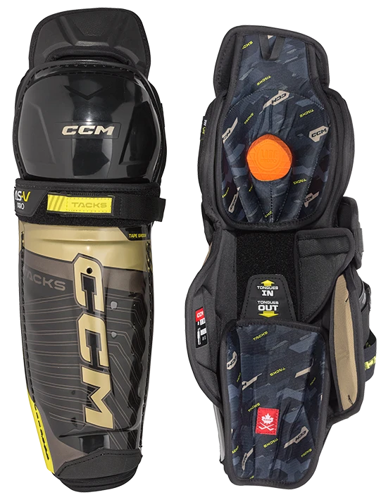 CCM Tacks AS-V Pro Junior Shin Guards CCM Tacks AS-V Pro Junior Shin Guards -Pro Hockey Supplies SGAS5PRO 01 1 5211cc83 e5cb 403a a3a6 a66f931b2212