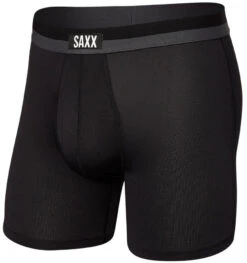 SAXX Sport Mesh Boxer Brief Fly -Pro Hockey Supplies SXBB12F BLK