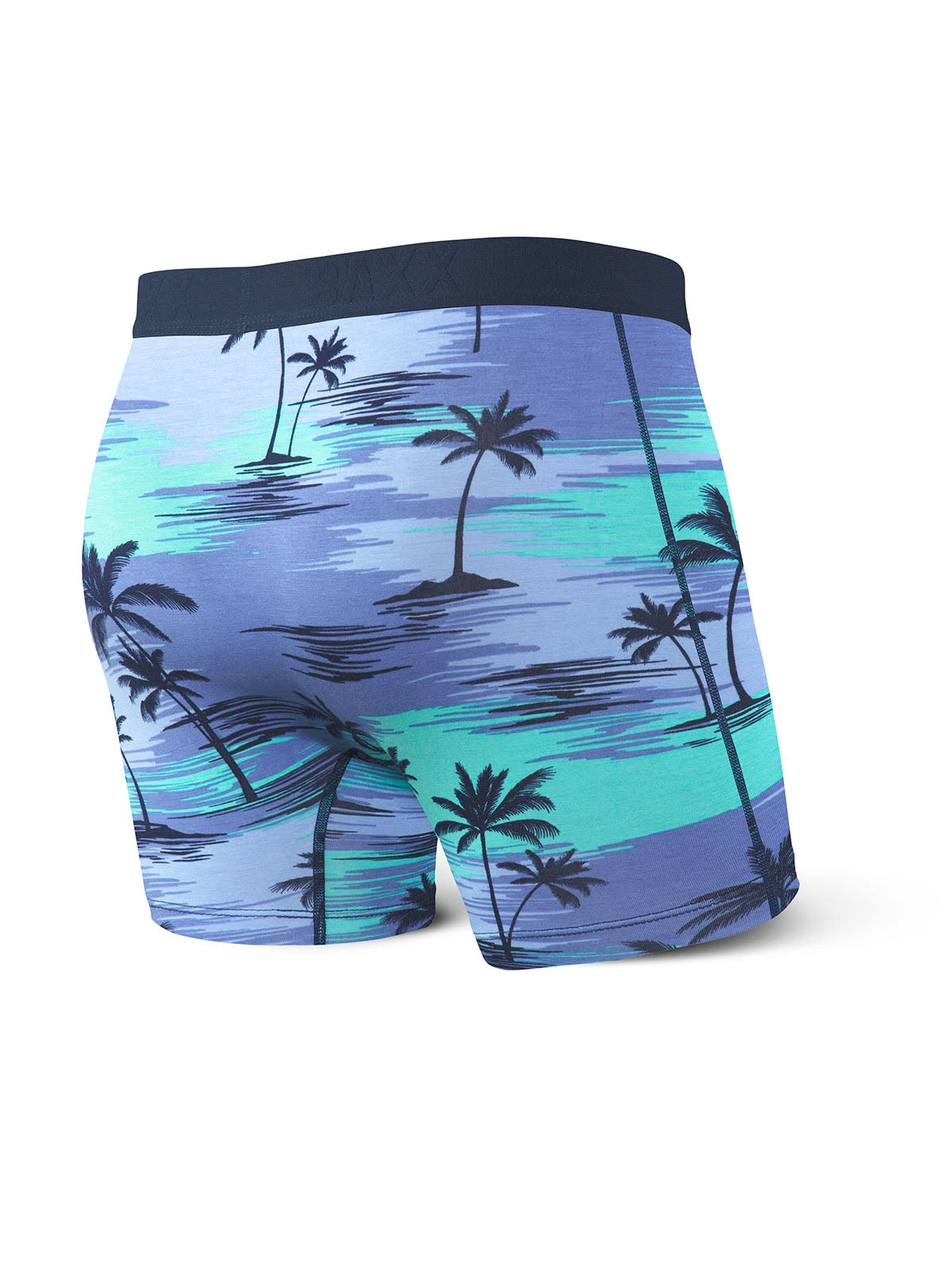 SAXX Ultra Boxer Brief Blue Palm Sunset SAXX Ultra Boxer Brief Blue Palm Sunset -Pro Hockey Supplies SXBB30F PLS B