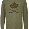 CCM Nostalgia Leaf Long Sleeve Tee Adult -Pro Hockey Supplies T6835 150