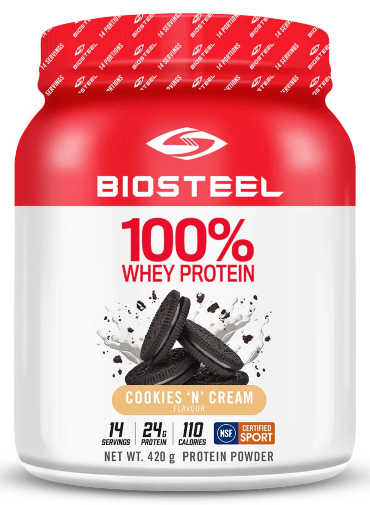 Biosteel 100% Whey Protein (14 Servings) Biosteel 100% Whey Protein (14 Servings) -Pro Hockey Supplies WHEY PROTEIN CookiesNcream CA 1194x b3c6dcc4 0c5b 4afe ad6d 12eb65c9b172