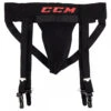 CCM 3-in-1 Jock Strap W/ Cup 1 CCM 3-in-1 Jock Strap W/ Cup -Pro Hockey Supplies ccm hockey jock 3in1 strap cup sr inset1