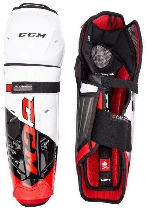 CCM JetSpeed FT4 Pro Junior Shin Guards CCM JetSpeed FT4 Pro Junior Shin Guards -Pro Hockey Supplies ccm hockey shin guards jetspeed ft4 pro sr 21314e67 ca32 4e88 89c6 daaf683380b1