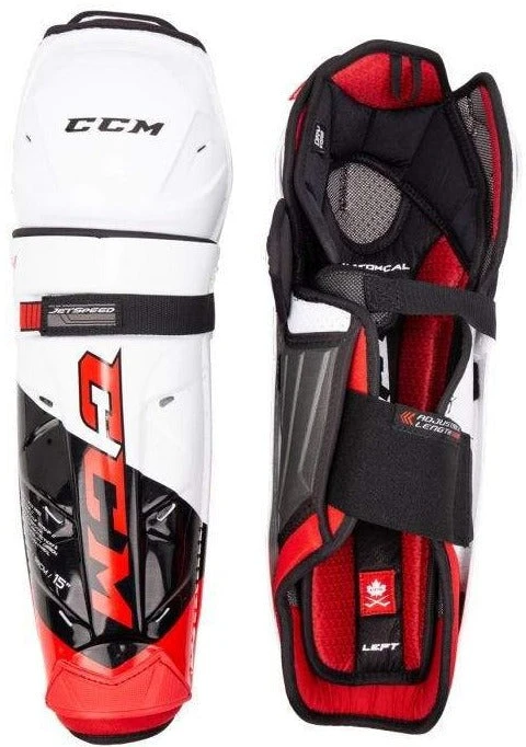 CCM JetSpeed FT4 Pro Senior Shin Guards CCM JetSpeed FT4 Pro Senior Shin Guards -Pro Hockey Supplies ccm hockey shin guards jetspeed ft4 pro sr 23457883 c41d 4f96 a2d9 852a0998c68d