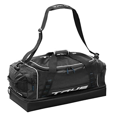 True 2021 Elite Duffle Pack Bag (Black/White) True Hockey True 2021 Elite Duffle Pack Bag (Black/White) -Pro Hockey Supplies true 2021 elite duffel pack black white