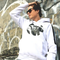 CCM Nostalgia Pucks Pullover Hoodie Adult -Pro Hockey Supplies whitehoodie